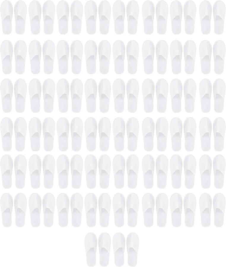 Dailygoods- Wegwerpslippers 50 Paar Antislip 27x Lichtgewicht Comfortabel Hygiënisch Materiaal Slippers