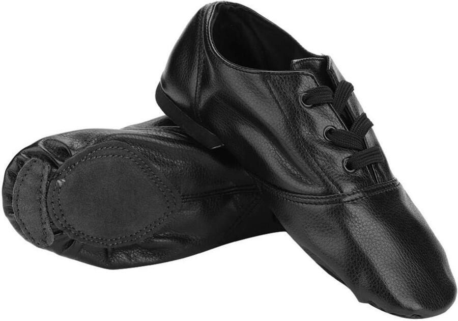 Allecto Alomejor Jazz Dansschoenen Hoge Kwaliteit PU Elastische Slip-On Antislip Zolen Geschikt voor Volwassenen Perfect voor Jazz Dance