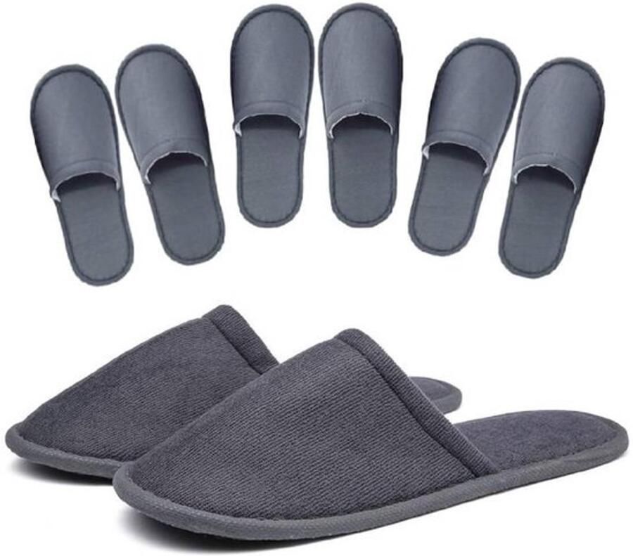 Dailygoody Spa Hotelslipper Gastenpantoffels Lichtgewicht en