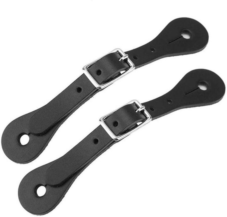 Dailygoody Sporenriem Handgemaakte lederen sporenriem Cow