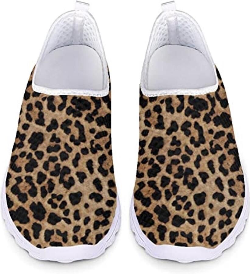 Dames Ademend Wandelschoenen Casual Sneakers Slip On Loafers