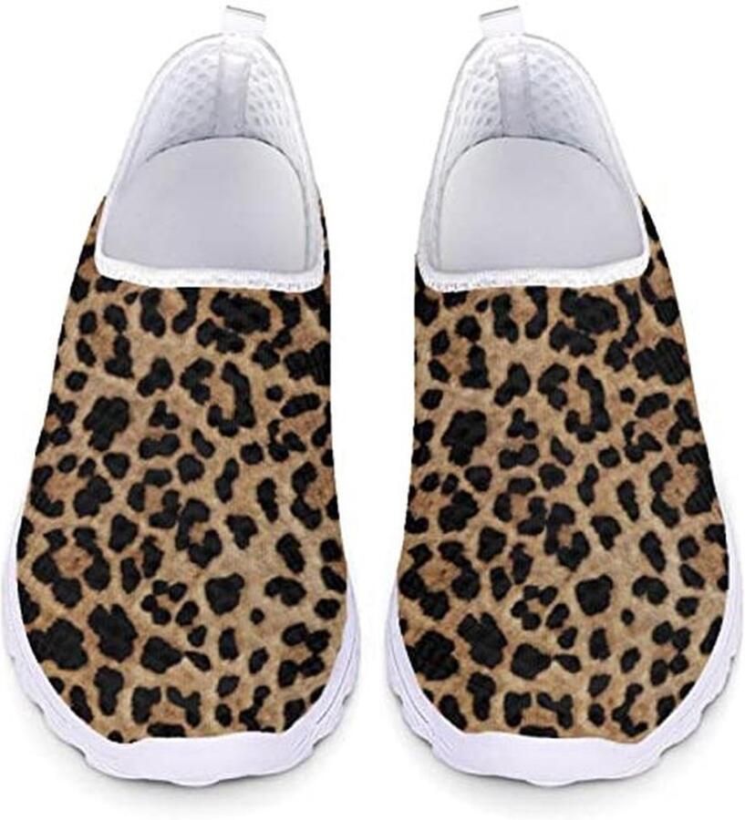 Dames Ademend Wandelschoenen Casual Sneakers Slip On Loafers