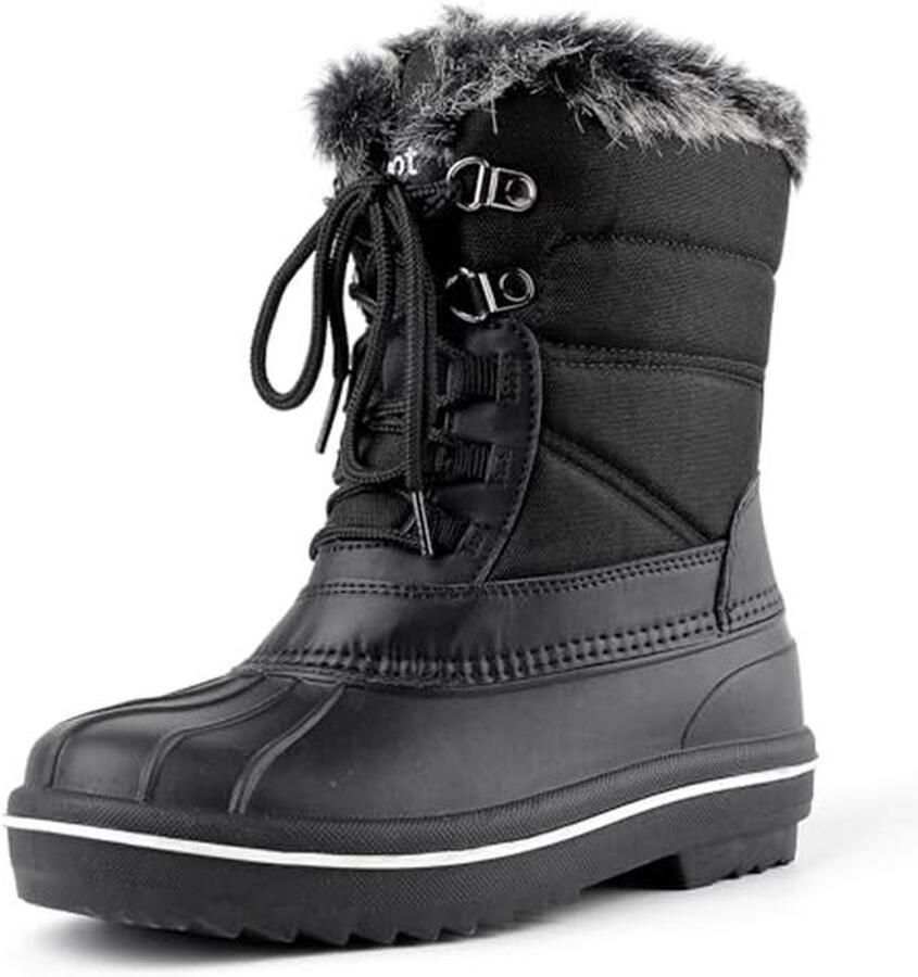 Dames Antislip Gevoerde Winterlaarzen