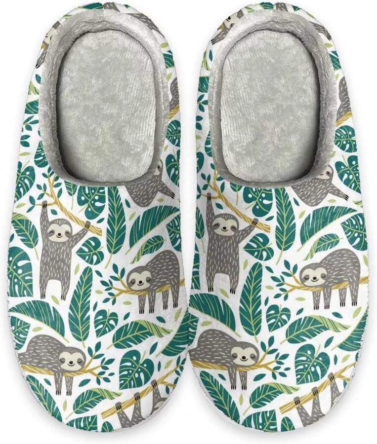 Dames antislip warme indoor pantoffels comfortabele scuff slippers lichtgewicht gezellige slip on fuzzy huis slippers