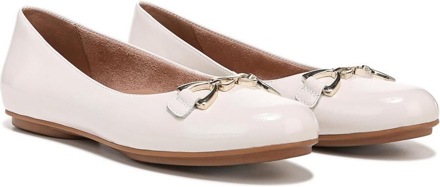 Dames Ballerina Flats met Metalen Detail en Comfort Technologie