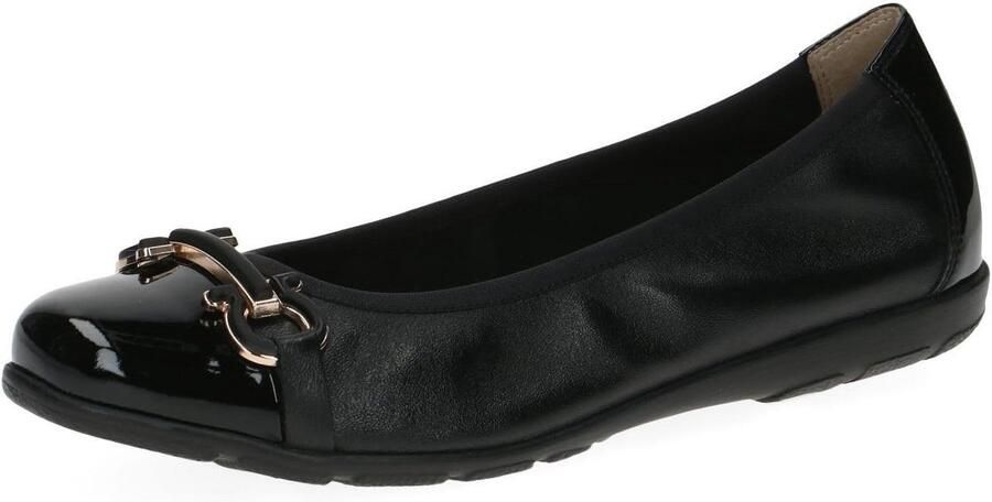 Dames Ballerina Leer Wisselzool Slip-On G-Wijdte Comfort