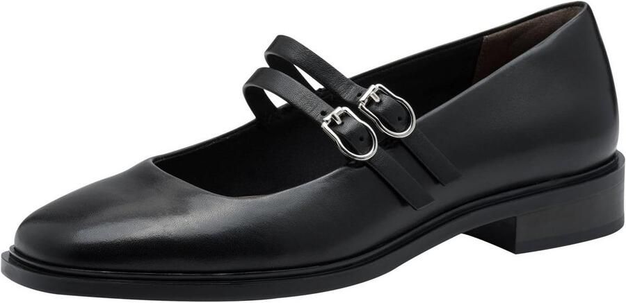 Dames Ballerina Met Bandje Comfortabele Platte Schoen