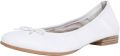 Dames Ballerina Platte Schoenen Zacht Loopcomfort - Wit