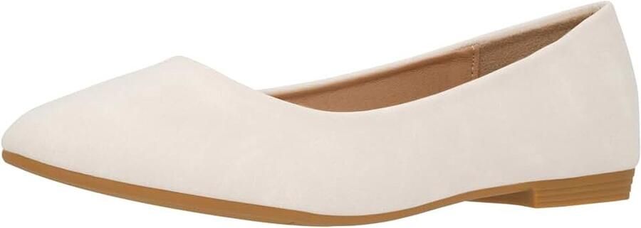 Dames Ballerina slip-on platte Chunkyrayan