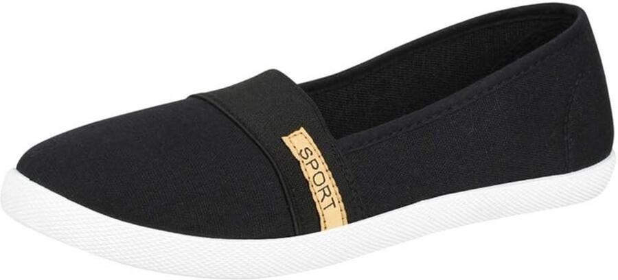 Dames Ballerina Sneakers Slip-On Platte Schoenen