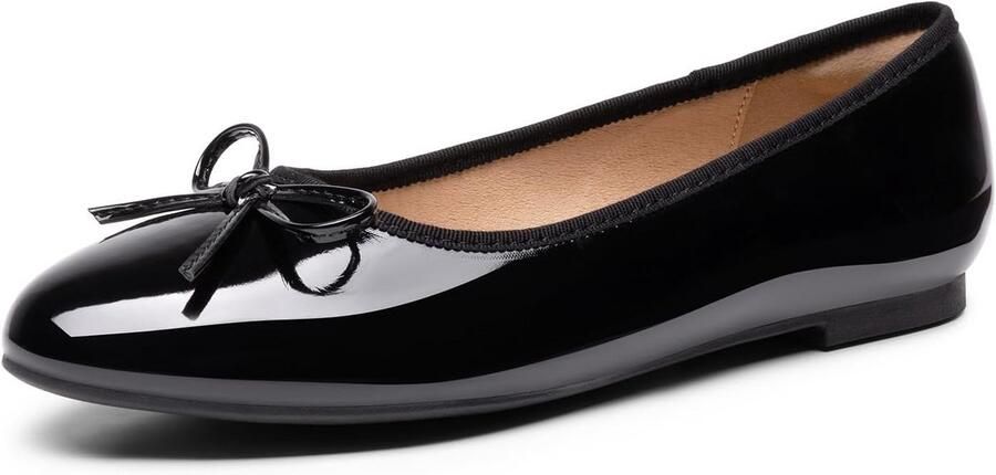 Dames Ballerina's met Enkelbandje Comfortabele Platte Schoenen