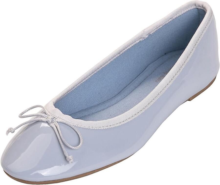Dames Ballerina's Platte Schoenen Dagelijks Gebruik Traagschuim Kussen Lichtblauw