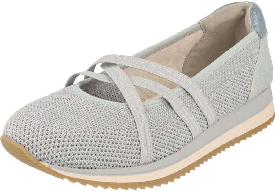 Dames Ballerina's Platte Schoenen Dagelijks Gebruik Vegan Materiaal Zwart