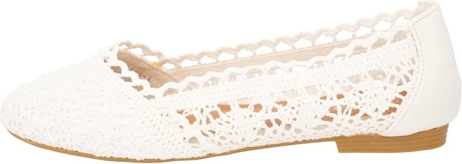 Dames Ballerina's Slip-On Veter Chunkyrayan