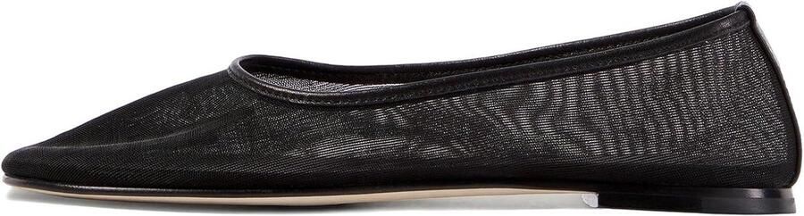 Dames Ballerina's Zacht Ademend Mesh Instappers Comfortabele Platte Zomerschoenen