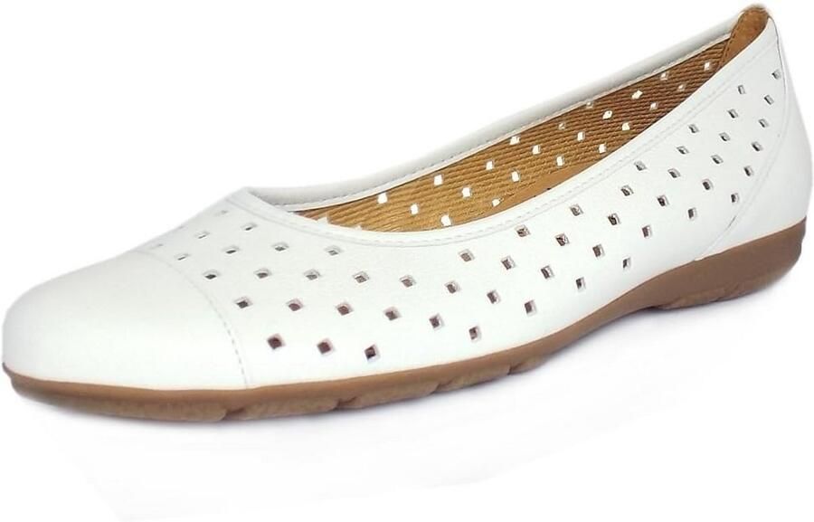 Dames Ballerina's Zomer Leder Comfortabele Instappers