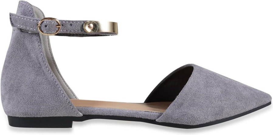 Dames Ballet Flats in D'Orsay Stijl Puntige Teen Slip-On Elegant Comfortabel