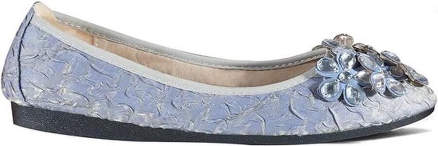 Dames balletschoenen Zwarte Pompen met Strass Formeel Bruiloft Kantoor Comfort Geschikt voor Bruiloften Blauw 41.5