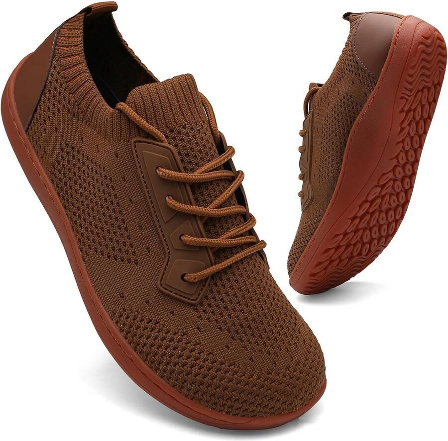 Dames Barefoot Schoenen met Brede Toe Box voor Hardlopen en Wandelen