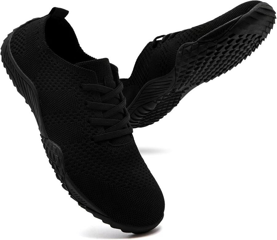 Dames Barefoot Sneakers Zero-Drop Minimalistische Hardloopschoenen Lichtgewicht en Zacht