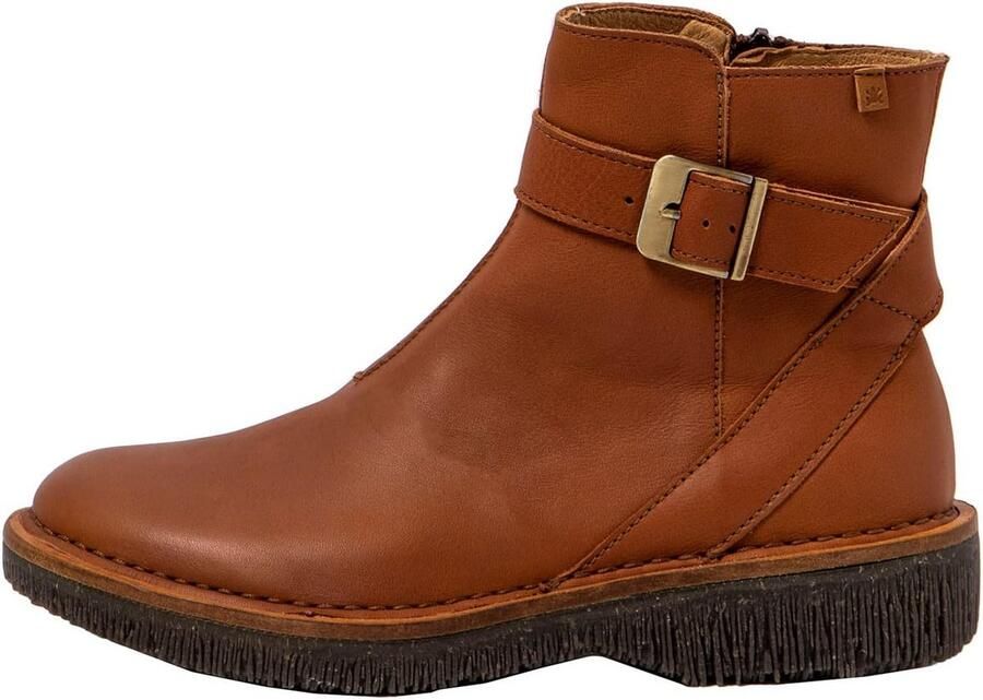 Dames Biker Enkellaarsjes met Uitneembaar Voetbed en Warme Voering