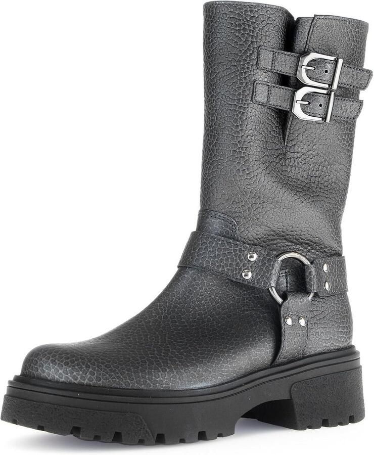 Dames Bikerboots met Beste Pasvorm en Ritssluiting Comfortabele Enkellaarsjes