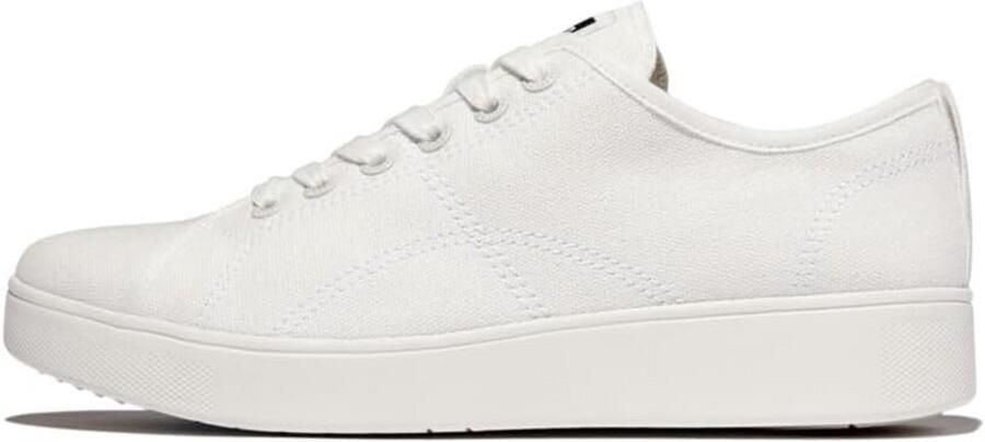 Dames Canvas Sneakers Wit Comfortabele Lichtgewicht Tennisschoenen