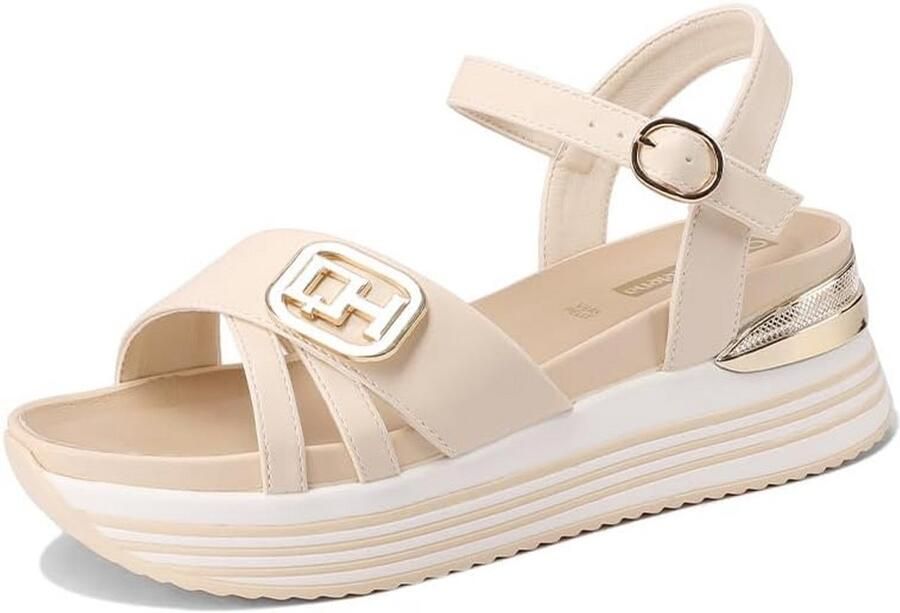 Dames Casual Sandalen met Kruisbandjes voor Comfortabele Zomerlooks