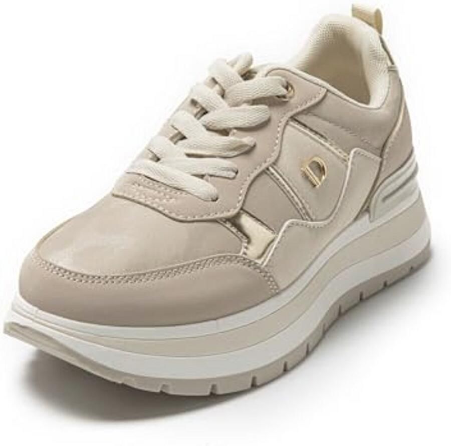 Dames Casual Sneakers Ademend Comfortabele Veterschoenen voor Gym en Fitness