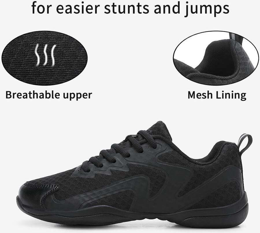 Dames Cheerleading schoenen Cheer Shoes Dansschoenen Competitie Team Sport Sneakers Gymnastiek Outdoor Sportschoenen