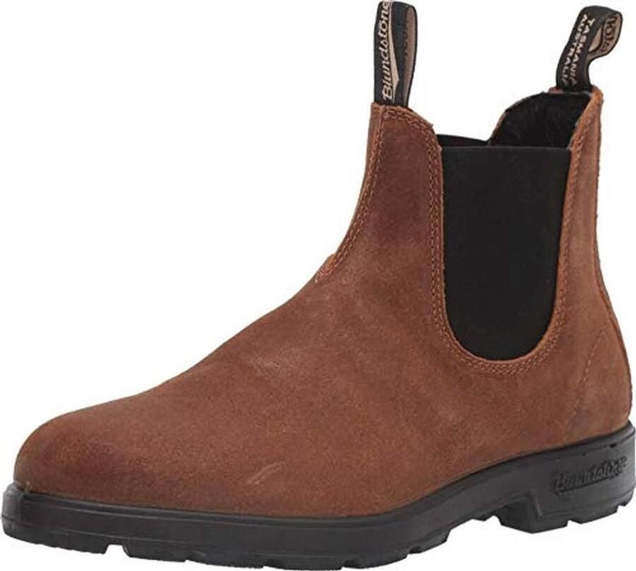 Dames Chelsea Boot in Zacht Suède Comfortabele 500 Series