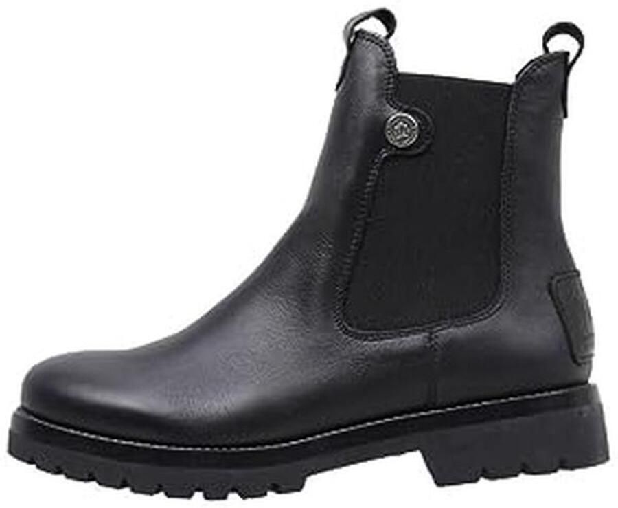 Dames Chelsea Boot in Zwart Suède met Anatomische Binnenzool