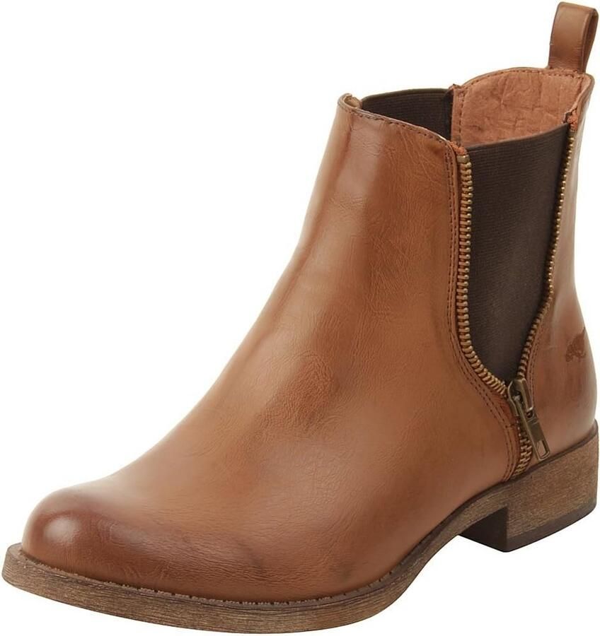 Dames Chelsea Boots Enkelhoge Enkellaarzen Hipster Stijl