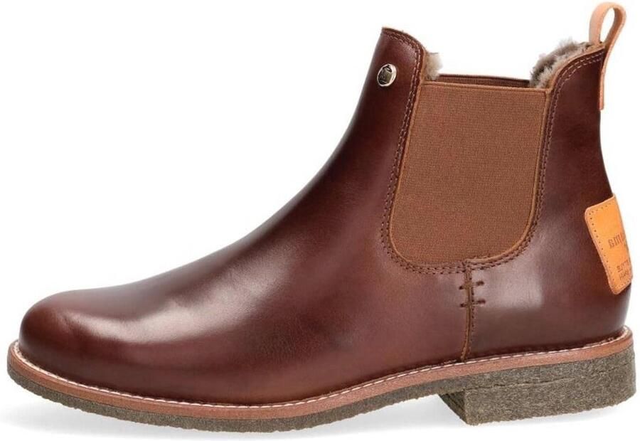 Dames Chelsea Boots met Lamsvachtvoering voor Reizen