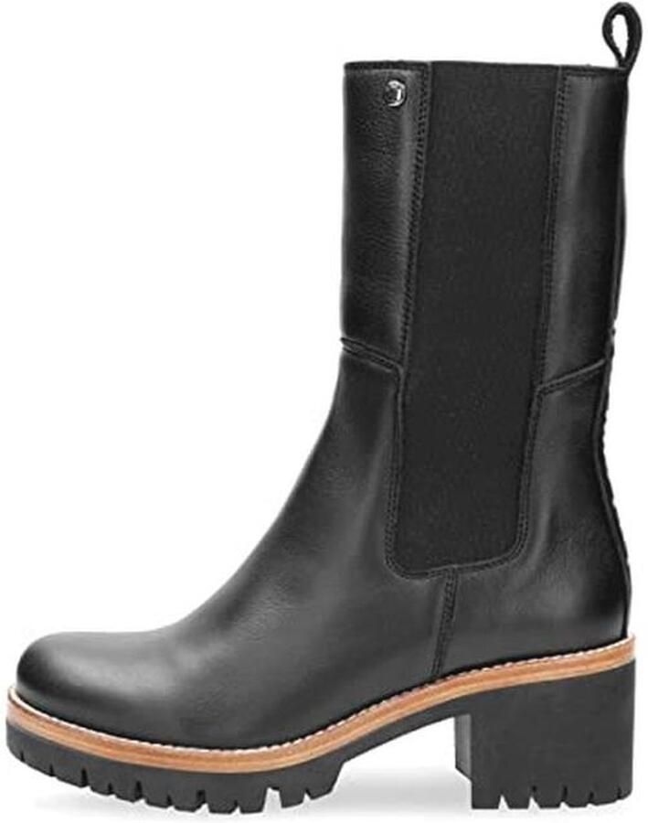 Dames Chelsea boots met schapenvacht en waterdicht leer
