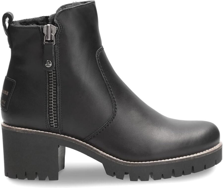 Dames Chelsea Boots met Schapenvacht Voering Waterdicht en Comfortabel