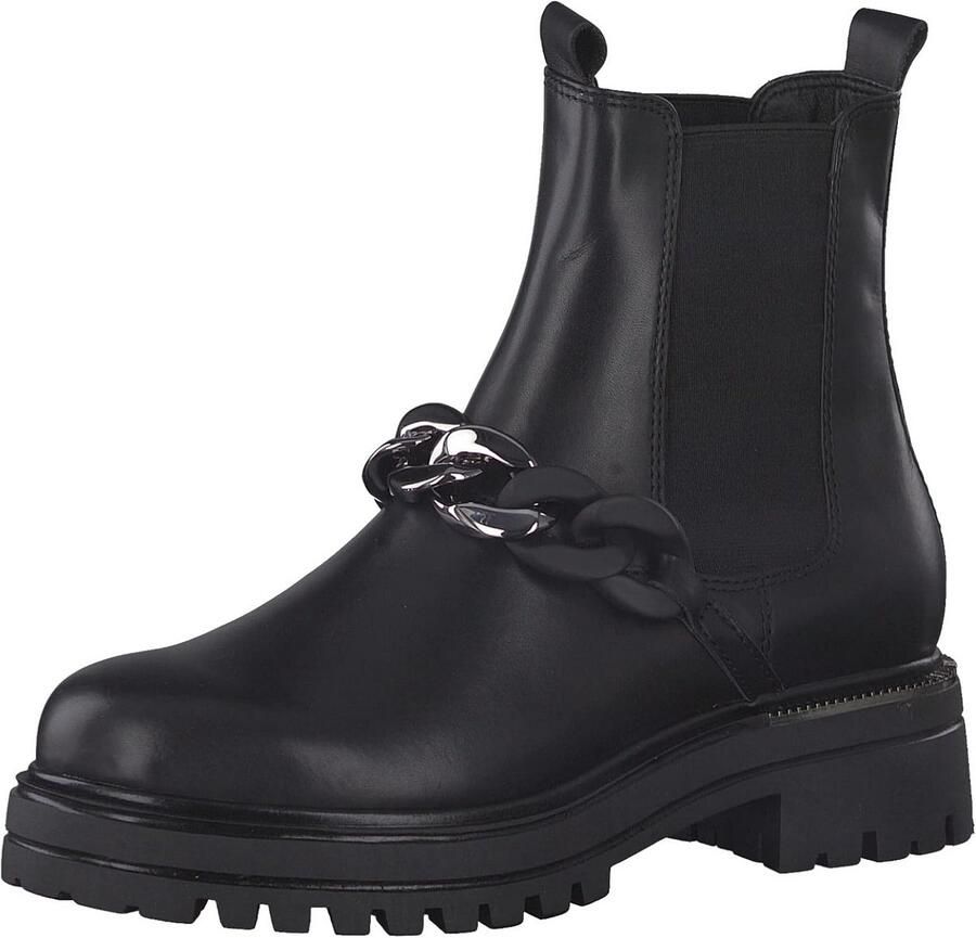 Dames Chelsea Boots Met Uitneembaar Voetbed Comfortabele Enkellaarzen