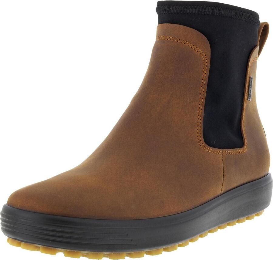 Dames Chelsea Boot Leer Waterdicht Comfortabele Enkelhoge Laars