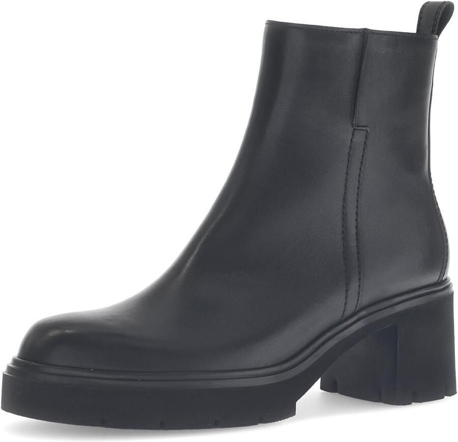 Dames Chelsea Boots Suède Enkellaarsjes met Blokhak