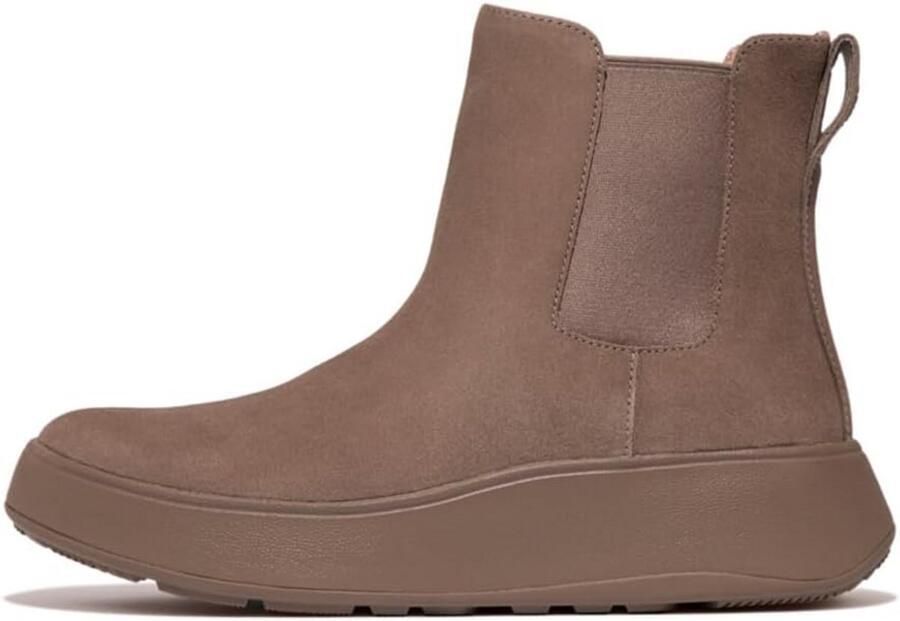 Dames Chelsea Boots Suède Plateauzool Comfortabele Enkelhoge Laarzen