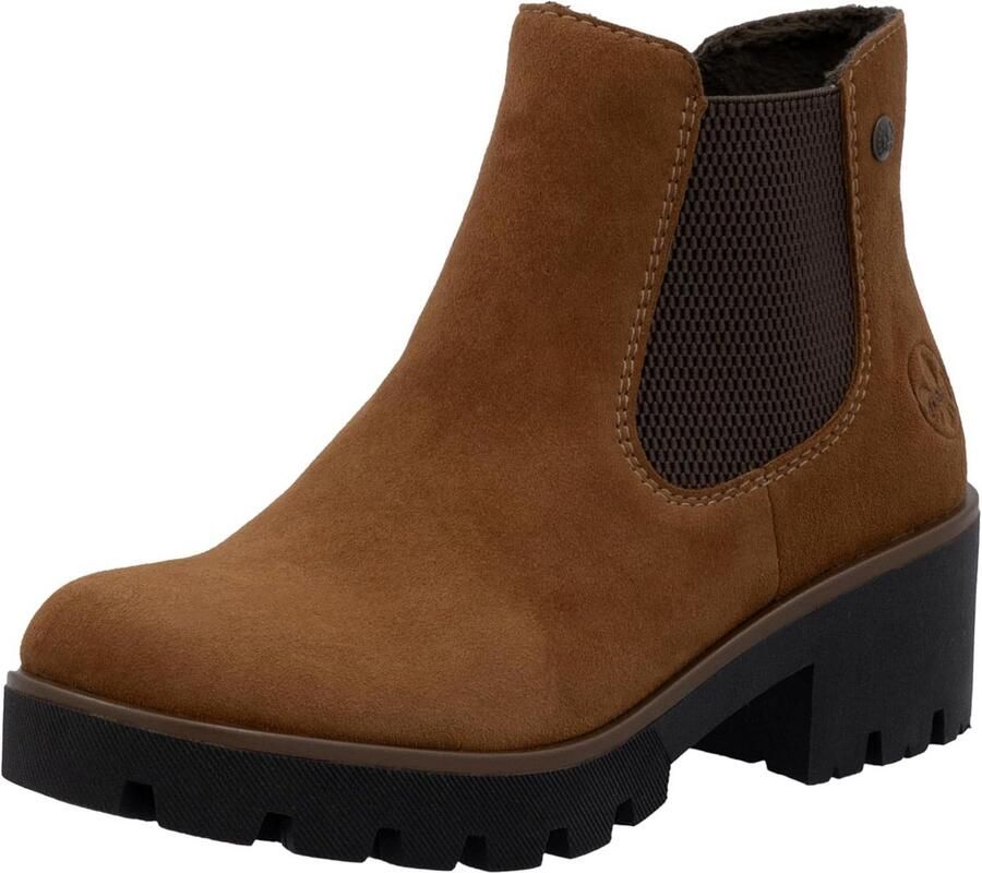 Dames Chelsea Boots Warm Gevoerd Comfortabele En Flexibele Enkel Laarzen