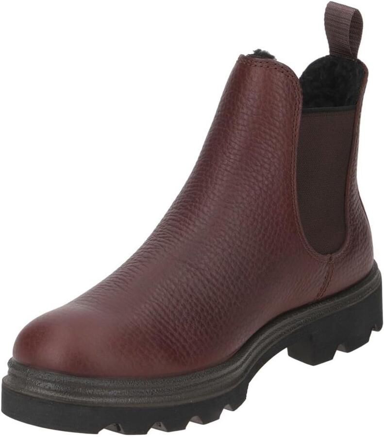 Chelsea Boots Dames Leer Warme Voering Tijdloos Comfort