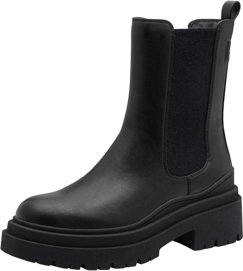 Dames Chelsea Boots Zwart en Wit voor Elke Gelegenheid