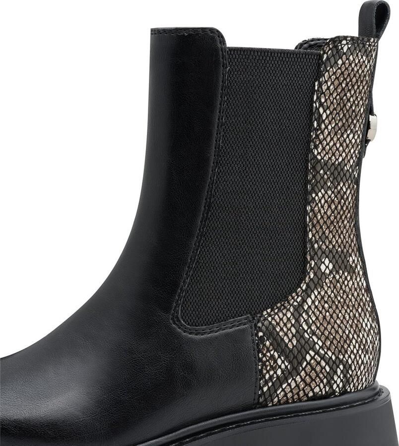 Dames Chelsea Boots Zwart Goede Kwaliteit Comfortabele Instapper