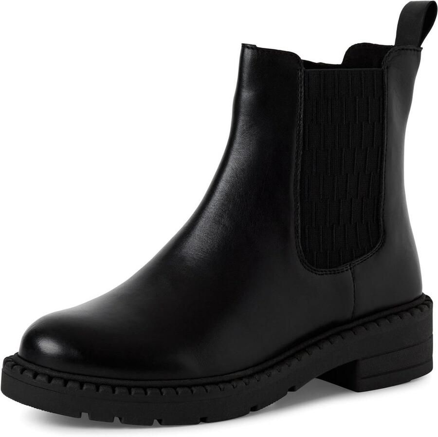 Dames Chelsea Boots Zwart Lak Comfortabele En Stijlvolle Enkellaarzen