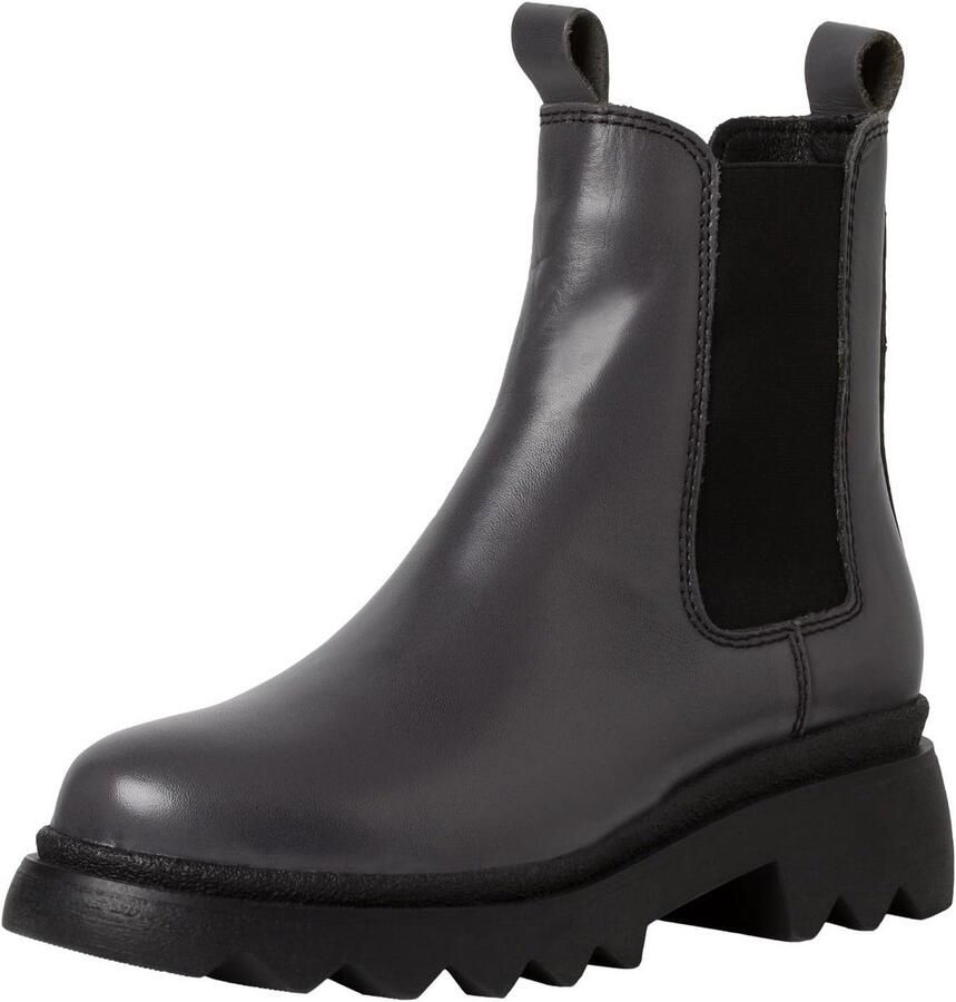 Dames Chelsea Boots Zwart Leer Comfortabele En Stijlvolle Enkellaarzen