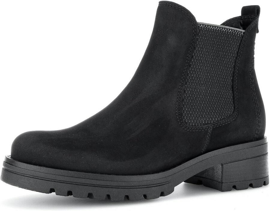 Dames Chelsea Enkellaarzen met Uitneembaar Voetbed Extra Comfort