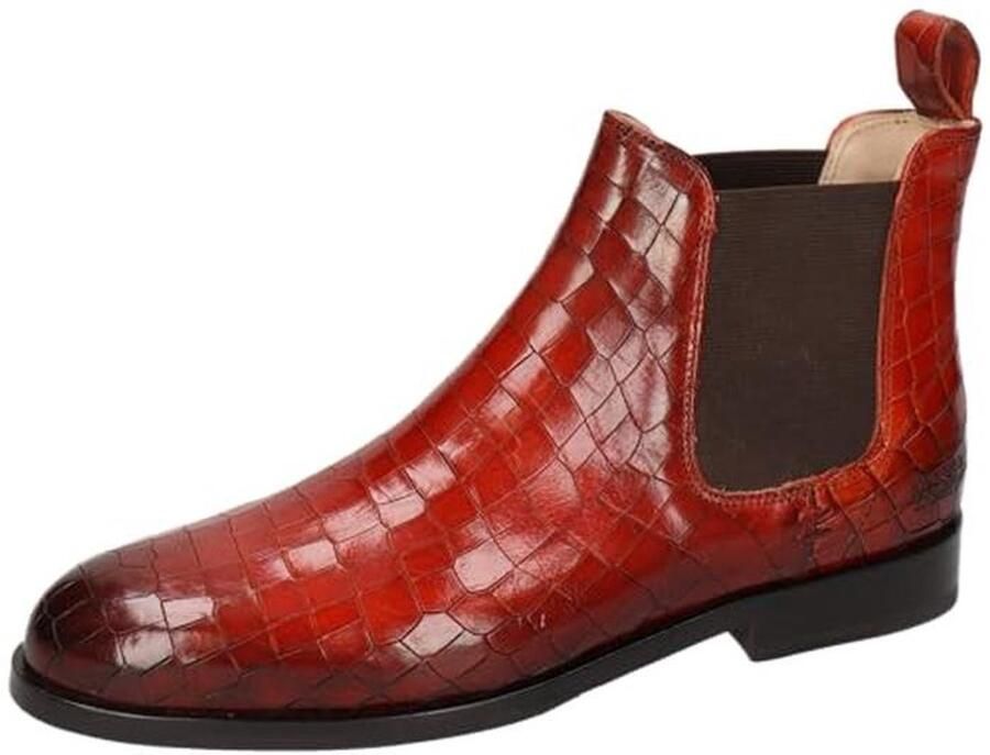 Dames Chelsea-laarsje Handgemaakt Leren Schoen