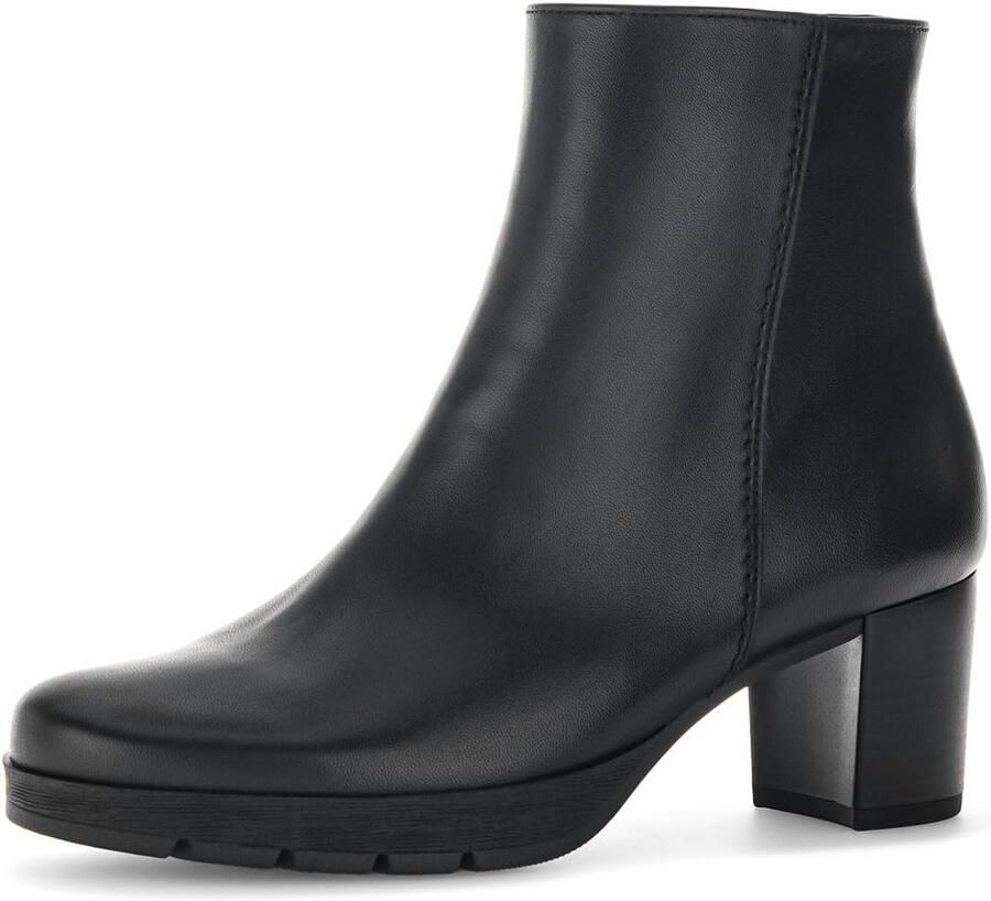 Dames Chelsea Laarzen van Leer met Blokhak