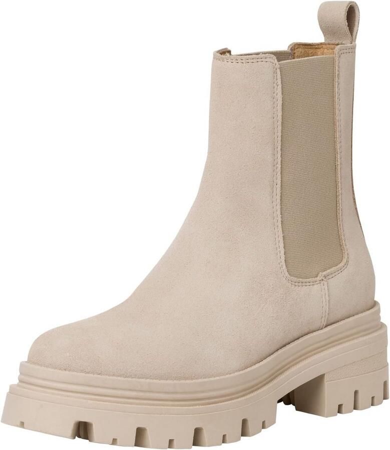 Dames Chelsea Laarzen Brede Pasvorm Stijlvolle Enkelhoge Laarzen